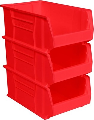 30281 Super-Size AkroBins Plastic Storage Bins Space-Saving Stackable Bins