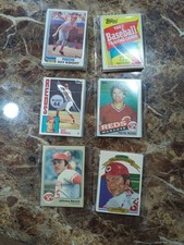 Cincinnati Reds Baseball Card Complete Team Set Lot Of 21 With Bonus Set