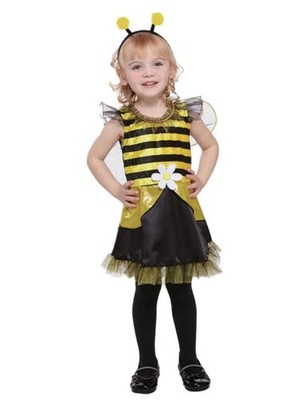 Halloween Costume Totally Ghoul Lil' Bumble Bee Fairy Toddler Ages 4-6 Years Old