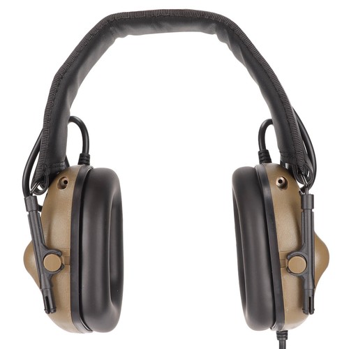 Military Headphone Retractable Foldable Hunting Headphone With Mic For 20.5I SPC - Zdjęcie 6 z 12