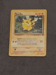First Edition Pikachu Card