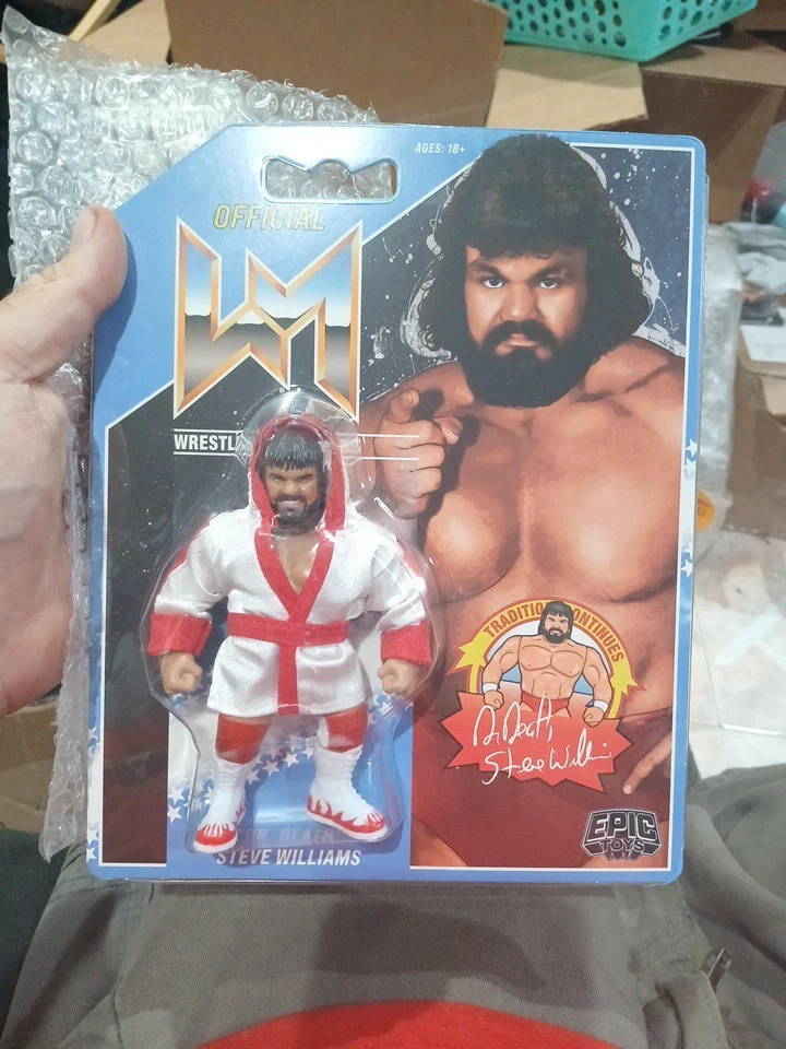 Dr Death Steve Williams In Sports Action Figures for sale | eBay