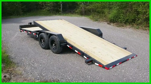 2026 Hillcrest Trailers 7X22' Tandem Axle 16K Partial Tilt Trailer New