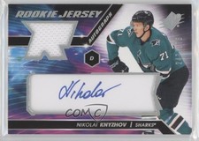 2020-21 SPx Rookie Auto Jersey Tier 1 247/375 Nikolai Knyzhov #NK Auto n7r