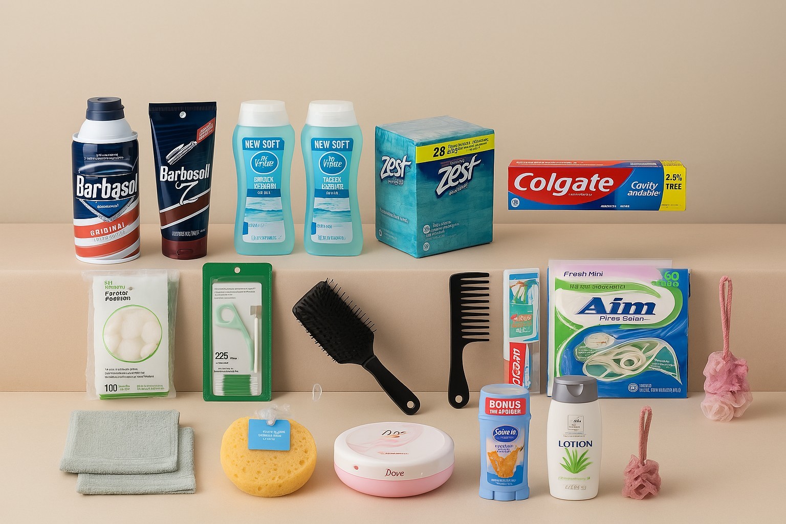 Women's Travel Hygiene Kit for Purse Office and On The Go Essentials