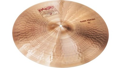 Legendäres 16'' Thin Crash von Paiste aus der 2002er Serie für Live & Studio