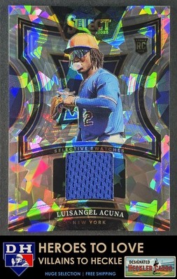 2025 Select Selective Swatches Ice Prizm Luisangel Acuna #SS-LA Mets RC