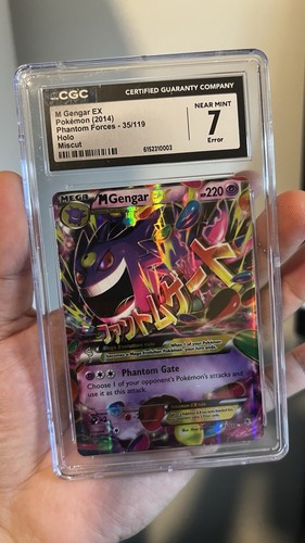 M Gengar-EX graded CGC 7 for sale on eBay