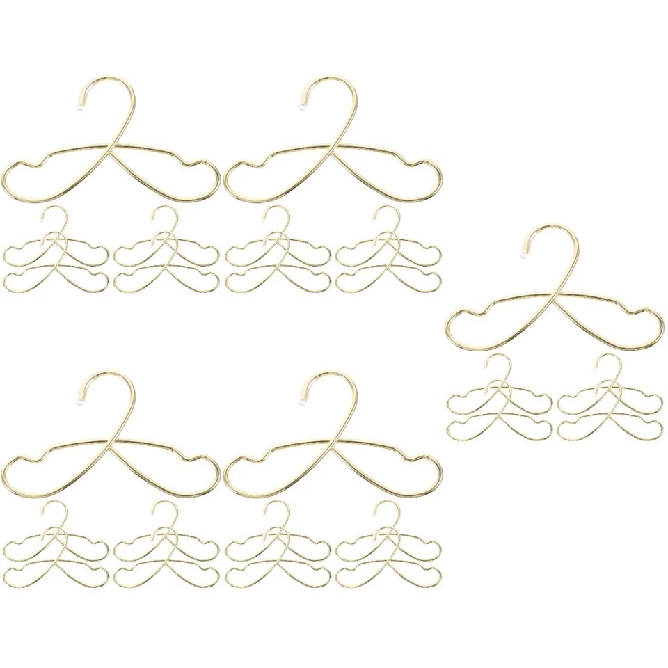  25 PCs Dolls Kleidung Little Kleiderbügel Mini Kleiderbügel Mini House