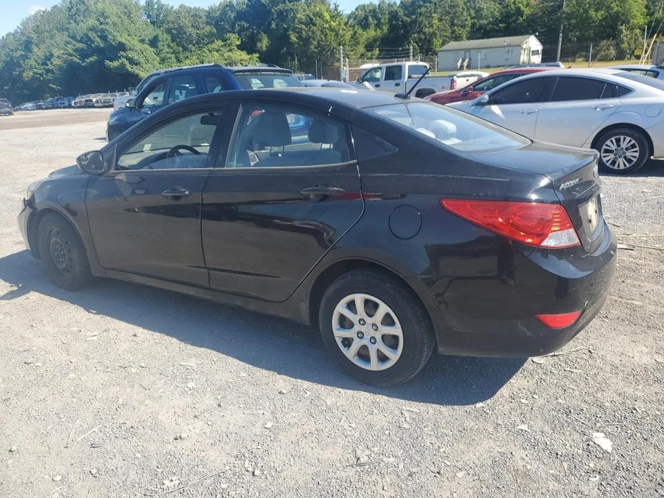 Used A/C Compressor fits: 2014 Hyundai Accent manual temperature control Grade A Foto 4 de 4