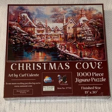 Christmas Cove 1000 Piece Jigsaw Puzzle NEW Sealed