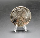 Liberty Native American Buffalo Silver One Troy Ounce Fine 999