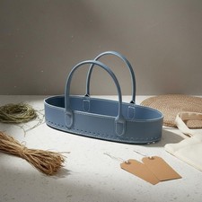 Crochet Bag Foundation Structured Woven Handbag Frame Leather-Like