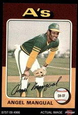 1975 Topps #452 Angel Mangual Athletics 8 - NM/MT