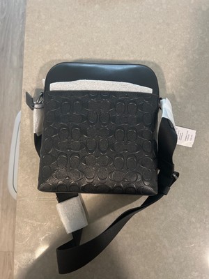 Coach 4009 Black Signature Leather Men display picture 1
