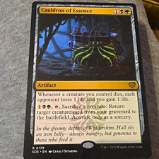 Wizards of the Coast Cauldron of Essence MTG Artifact Black/Green EN R 0179
