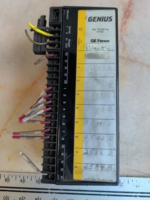 GE FANUC GENIUS IC660EBD100B IC660TSD100B ANALOG I/O MODULE - WARRANTY!