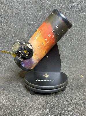 Celestron Cosmos FirstScope Telescope 76mm Reflector 22023 Desktop Scope- #B13