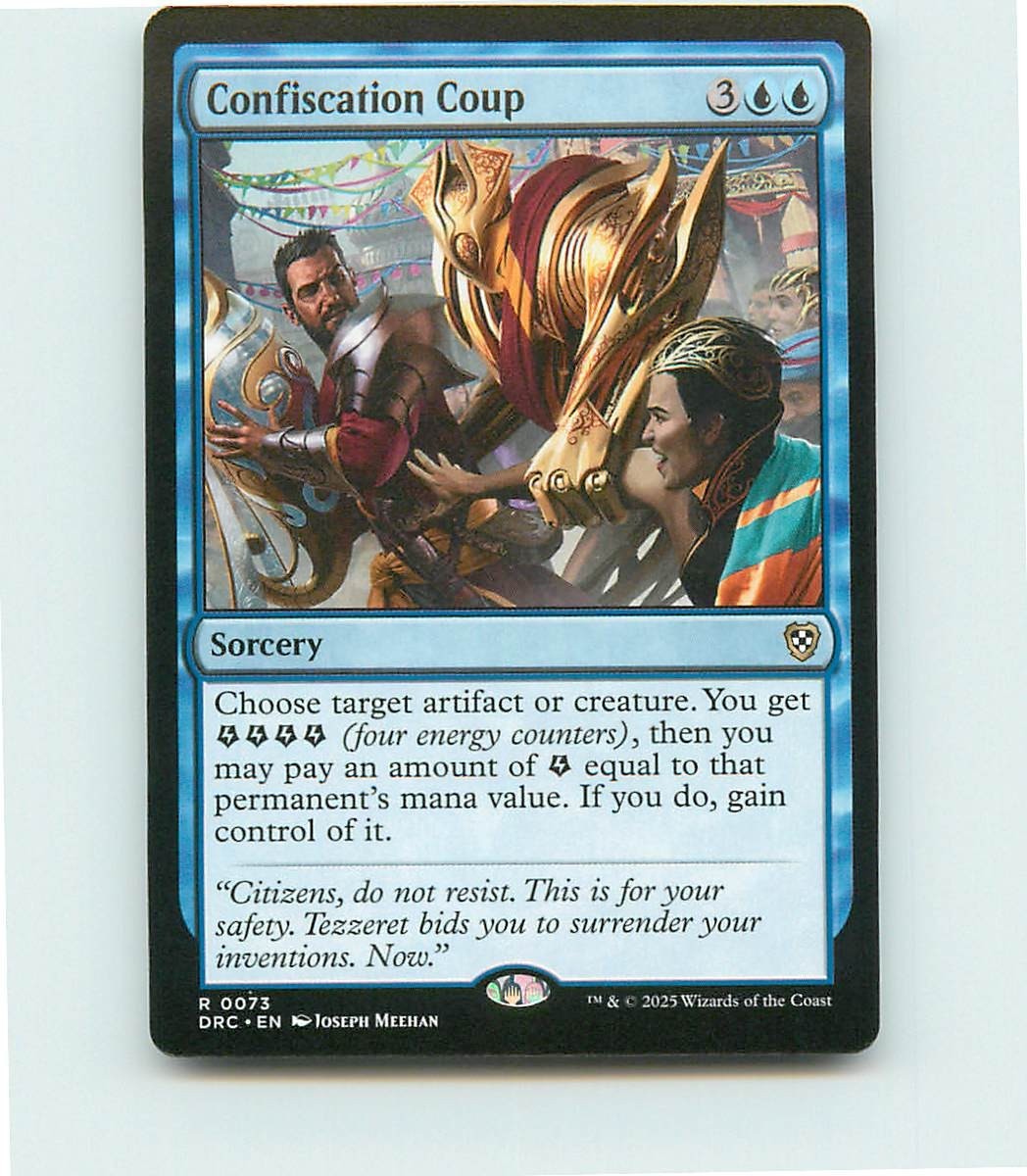 Confiscation Coup R73 MTG Commander: Aetherdrift (DRC)