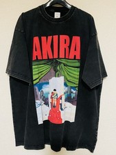 AKIRA T Shirt XL Vintage Black Anime Art Authentic Rare Collectible