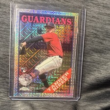 2023 Topps Update Tanner Bibee RC Mojo Refractor #T88-CU-81 Guardians Baseball