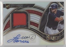 2021 Panini Select Rookie Jersey Holo Prizm /199 Luis Garcia V #RJA-LG Auto 14e3