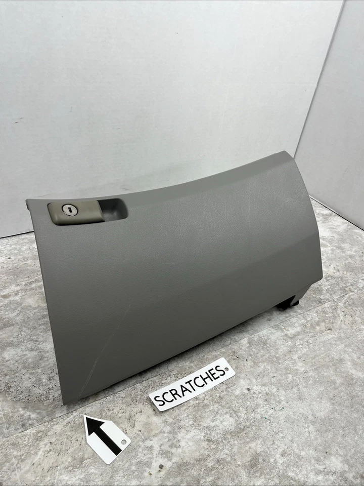 Conjunto de guantera Honda Accord 2008-2012 gris sin llave OEM arañazos Foto 3 de 4