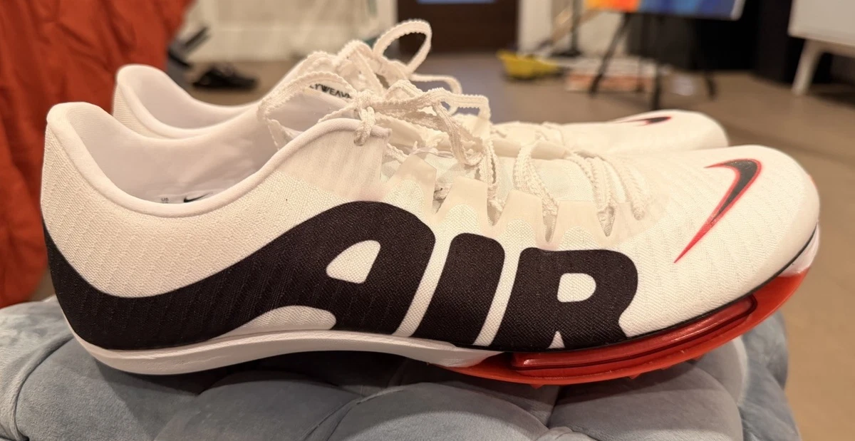 Nike Air Zoom Maxfly More Uptempo White University Red for Sale