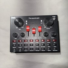 Vocal Processor Clear Mics Input Headphone For Live Broadcasting And