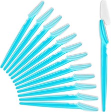 12 Pcs Eyebrow Razors, Face Razors Multipurpose, Exfoliating Dermaplaning Tools,