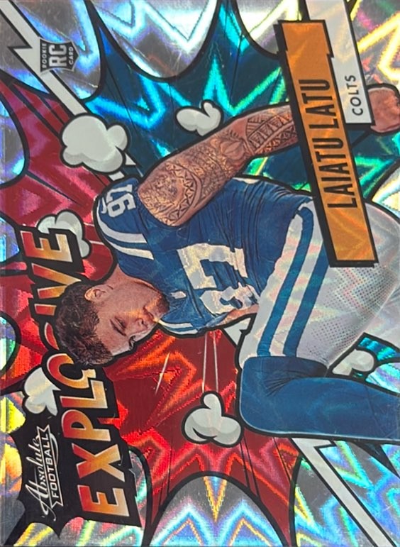 2024 Panini Absolute Explosive#28 Laiatu Latu