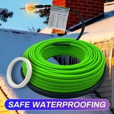 MAXKOSKO 50 Ft Self-Regulating Heat Tape for Metal And Plastic Home Pipes