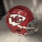 Kansas City Chiefs Original Signed Football Helmet Autographed NFL SCRACH READ!