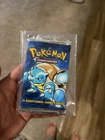 Pokémon TCG Base Set Unlimited Blastoise (sealed pack)