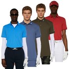 J.Lindeberg Mens Tour Tech Wicking Fast Dry Golf Polo Shirt