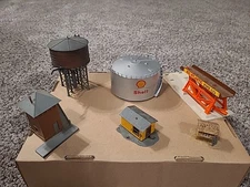 Lot of Ho Scale Trackside Accessories