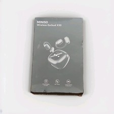 MINISO X30 V5.4 Translation Wireless Bluetooth Earbuds Black - Open Box