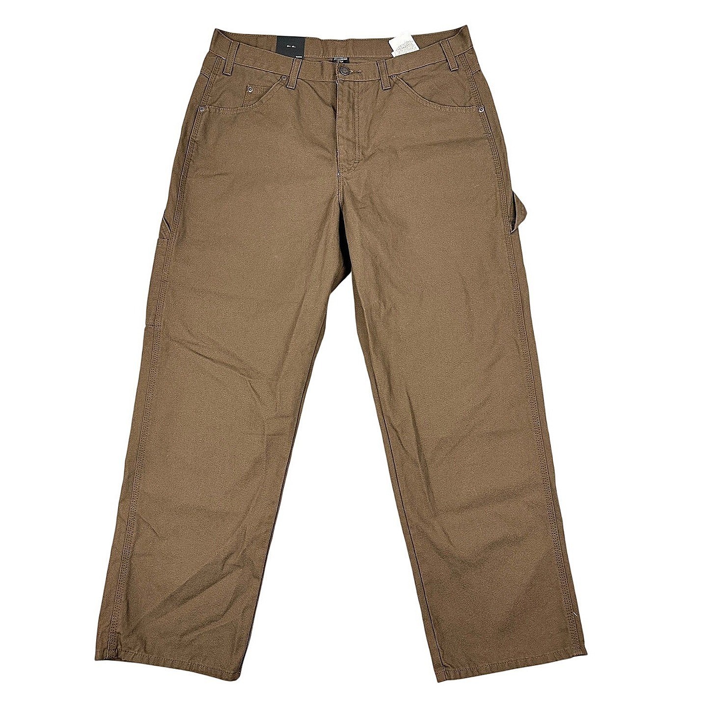 S 36x30 Brown Straight Leg Duck Canvas New