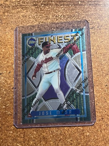 1995 Topps Finest Jose Mesa #267 card