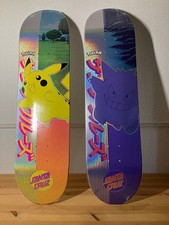 POKEMON Santa Cruz PATINETA LIMITADA Edición Limitada Pikachu y Gengar Juego de 2