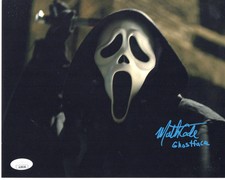 Mathieu Coderre signed 8x10 Photo Ghostface Scream VI JSA Authentication