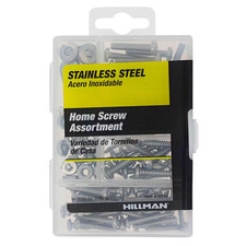 Stainless Steel Home Screw Assorted Kit 130-Pack