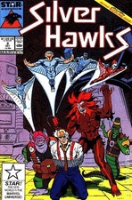 Silverhawks 2D FN 6.5 1987 Stock Image