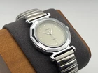 Vintage Lorus by Seiko Silver Tone Quartz Statement Watch 31mm Ladies V501-6H80