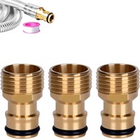 Wasserhahn Anschluss Adapter Gartenschlauch Schnellkupplung BewäSserung 3 StüCk