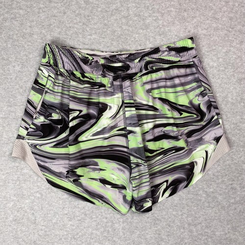 Lululemon Donna 8 Vernice Glide Warp Multi Cromo Hot High Rise Corto - Foto 4 di 13