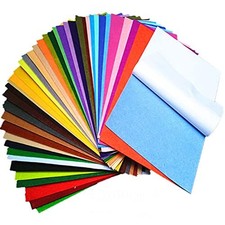 Jtnohx Self Adhesive Felt Sheets, 8x12 Inches Sticky Felt Fabric with Adhesiv...