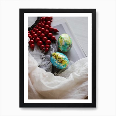 Ostereier 610 Kunstdruck gerahmt Wandbild Poster Leinwanddruck Bild