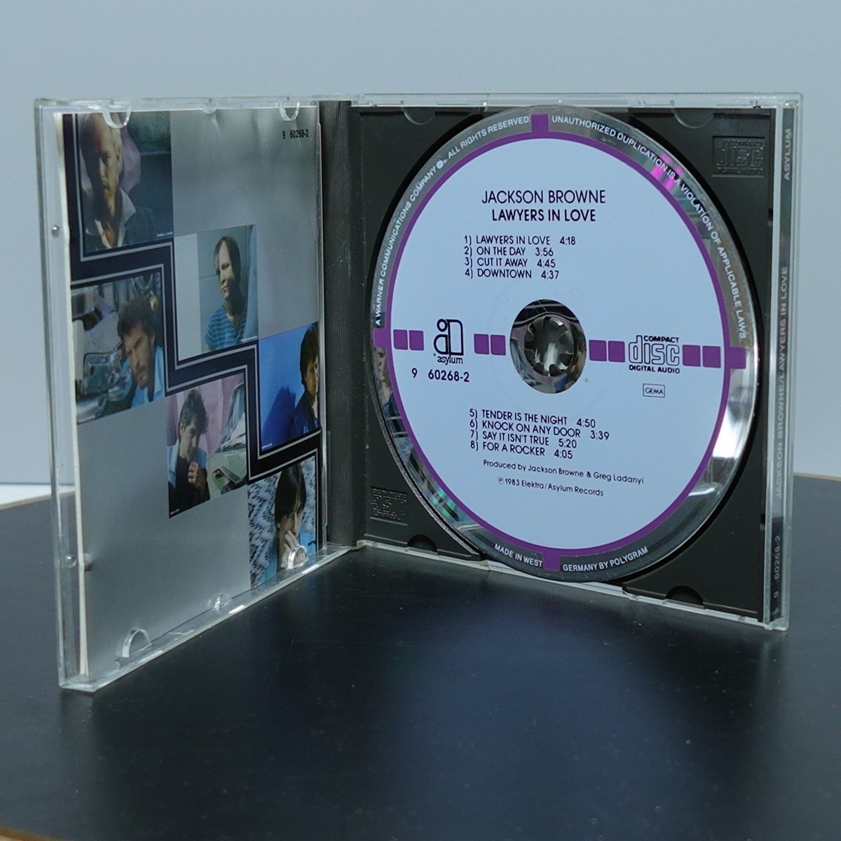 Jackson Browne Lawyers In Love CD West German Target Pressing 1983