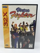 Virtua Fighter (Sega 32X, 1995) Cart and Case